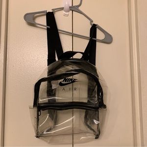 NIKE Clear Backpack New